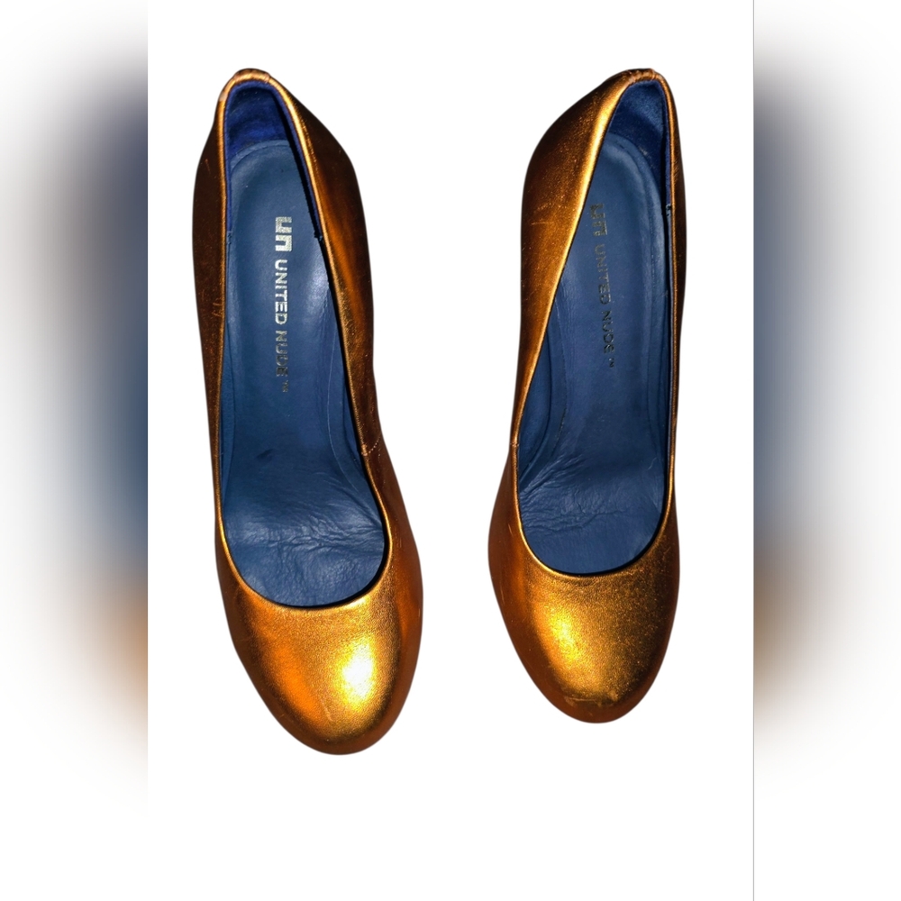 United Nude Gold Women's Shoes